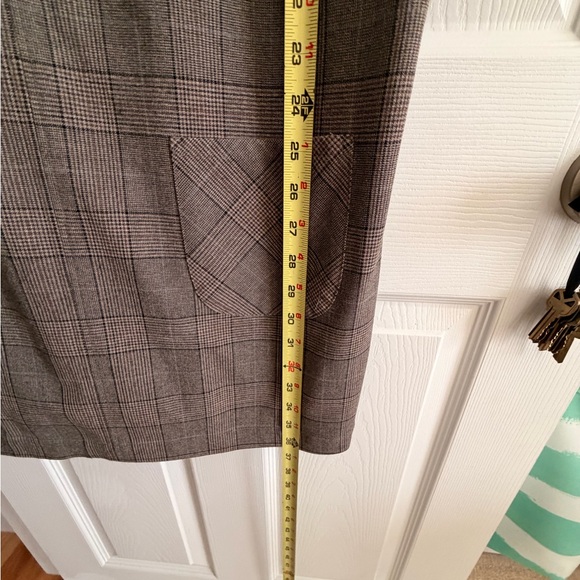 Brown plaid jumper - Picture 5 of 5